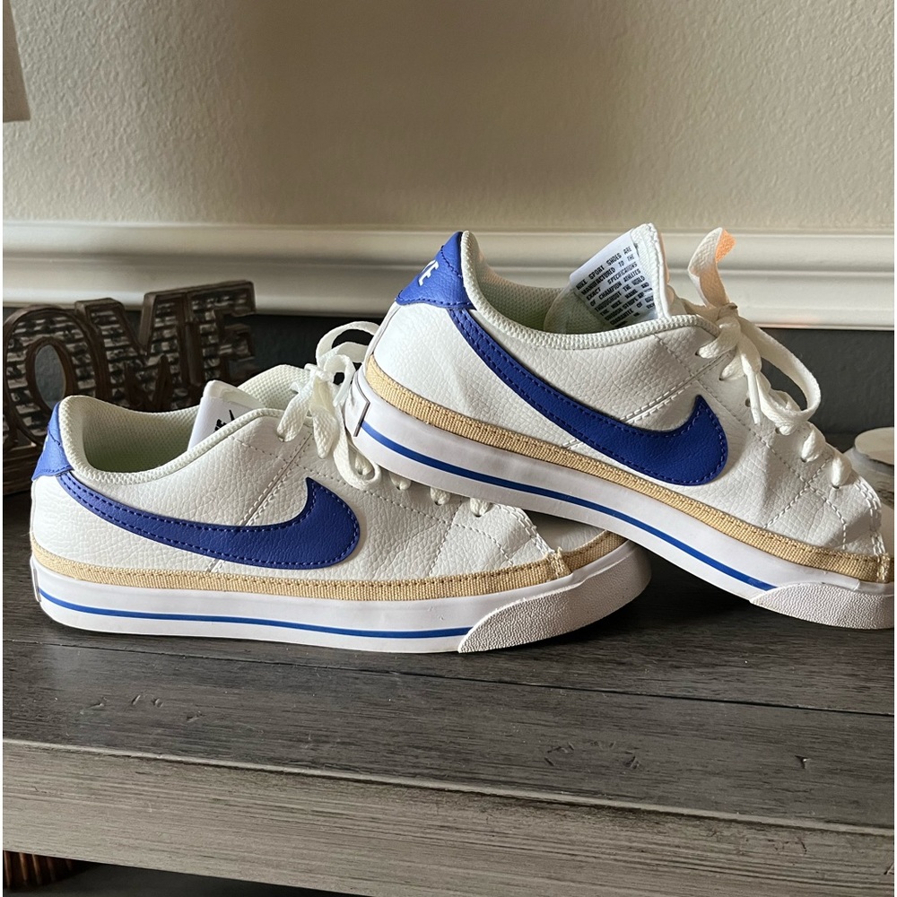 Blue Size 8 Women’s Nike Court Legacy Next Nature